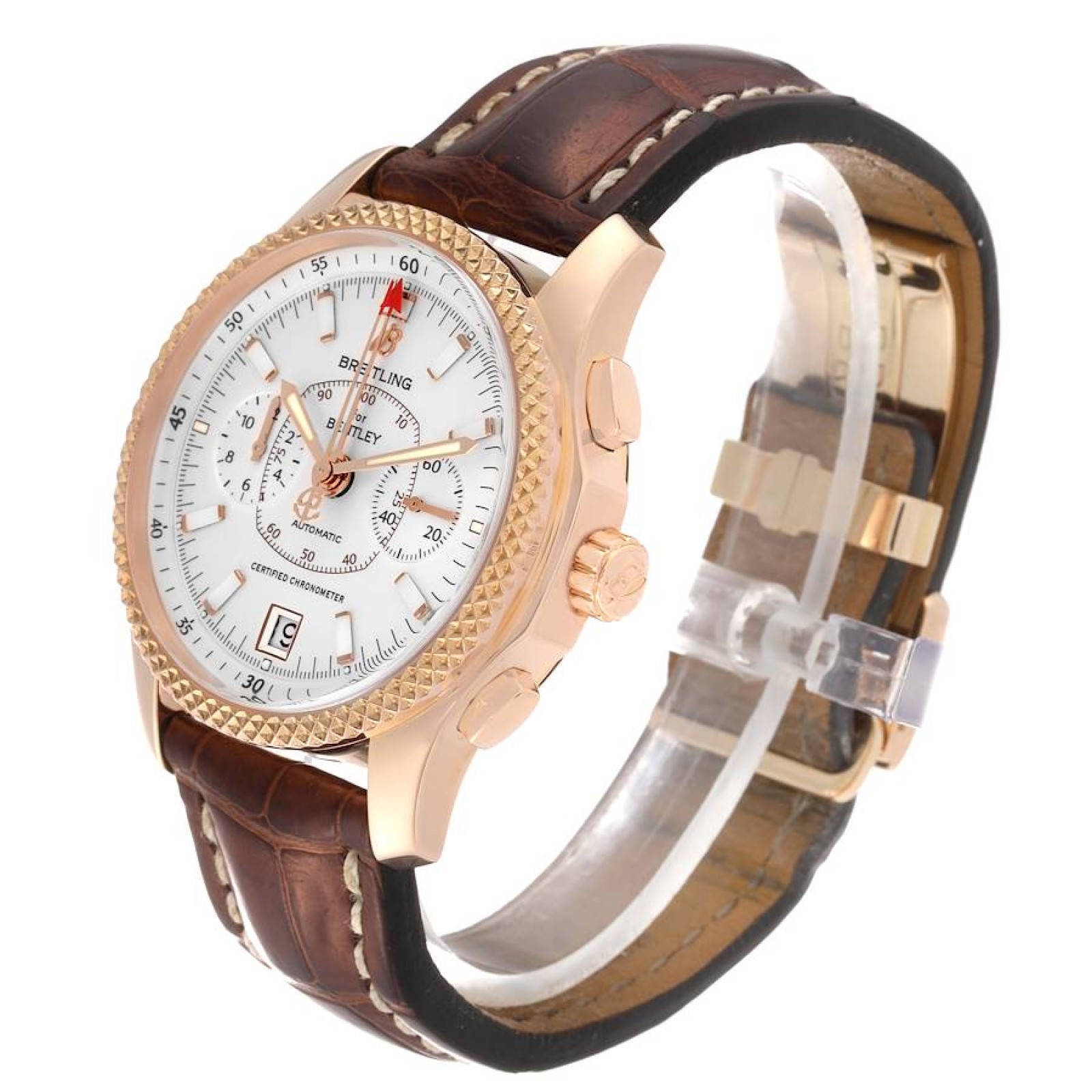 Breitling Bentley Mark VI Rose Gold Special Edition Mens Watch R26362