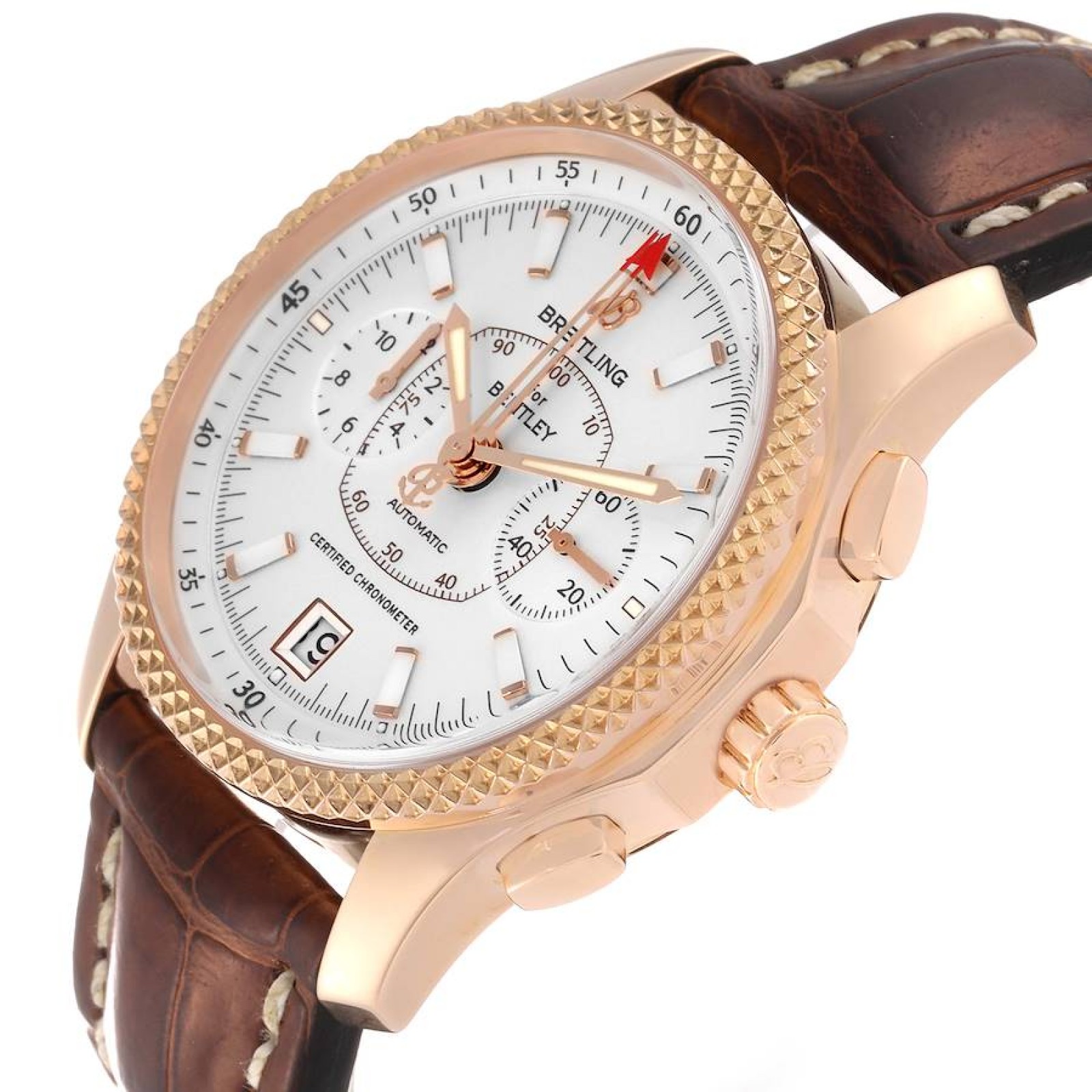 Breitling Bentley Mark VI Rose Gold Special Edition Mens Watch R26362