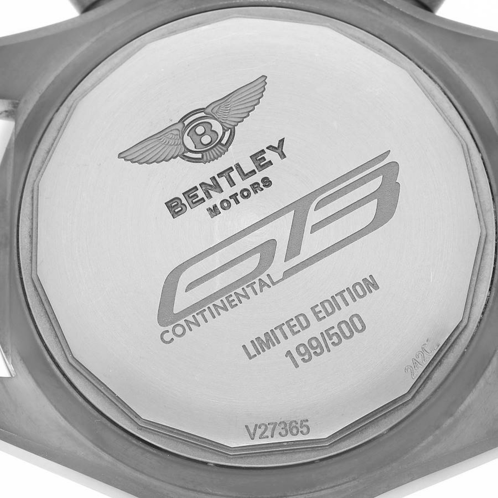 Breitling Bentley GT3 Titanium Limited Edition Mens Watch V27365