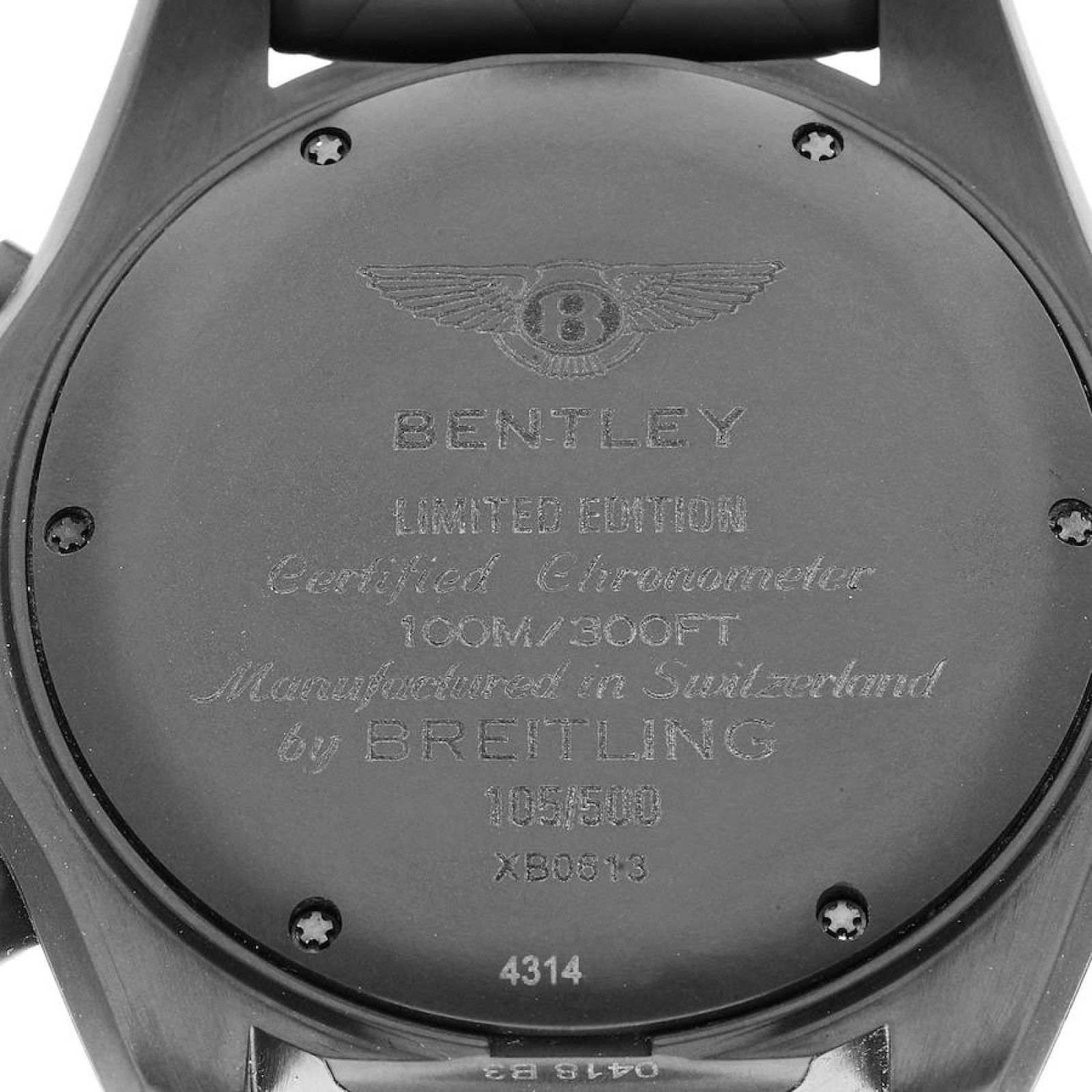 Breitling Bentley GT Dark Sapphire Edition Mens Watch XB0613