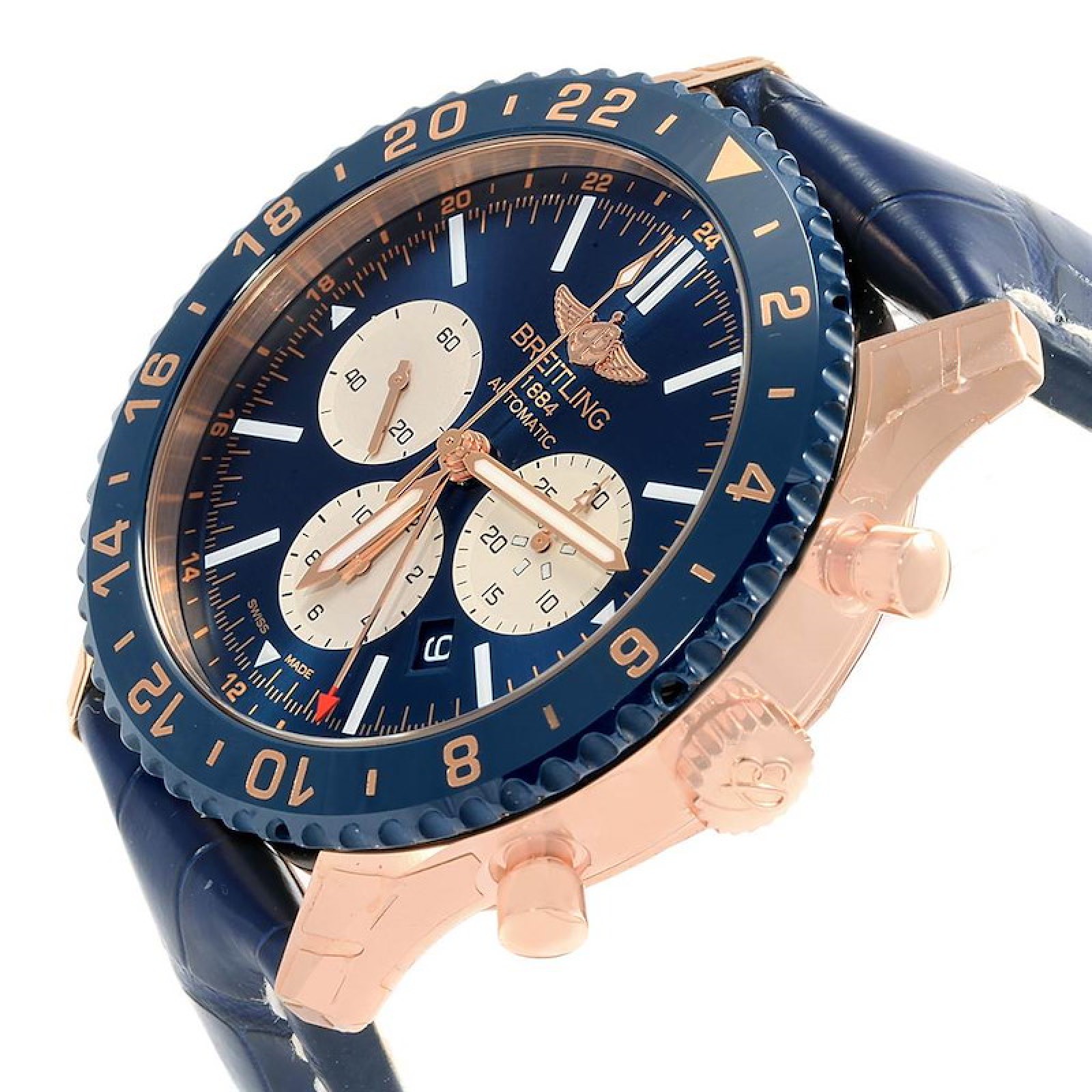 Breitling Chronoliner B04 Rose Gold LE Watch RB046116