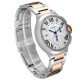 Cartier Ballon Bleu Chronograph Steel Rose Gold Mens Watch W6920063