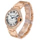 Cartier Ballon Bleu 36mm Automatic Rose Gold Diamond Mens Watch WE9005Z3