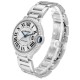 Cartier Ballon Bleu 36mm Automatic White Gold Diamond Watch WE9006Z3