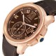 Cartier Calibre Rose Gold Brown Dial Automatic Mens Watch W7100007