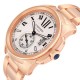 Cartier Calibre Rose Gold Silver Dial Automatic Mens Watch W7100018