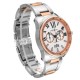 Cartier Calibre Chronograph Steel Rose Gold Mens Watch W7100042