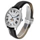 Cartier Drive Silver Dial Moonphase Steel Mens Watch WSNM0008