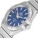 Omega Constellation 35mm Blue Dial Steel Mens Watch 123.10.35.20.03.002