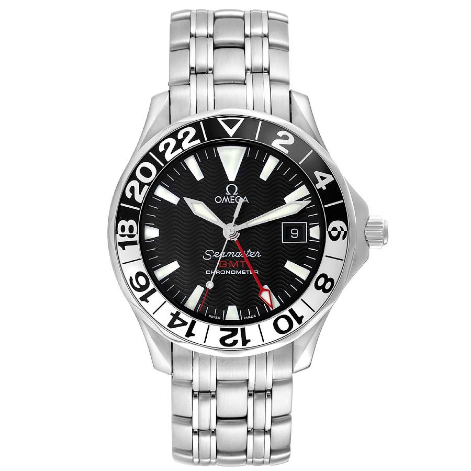 Omega Seamaster GMT 50th Anniversary Steel Mens Watch 2534.50.00