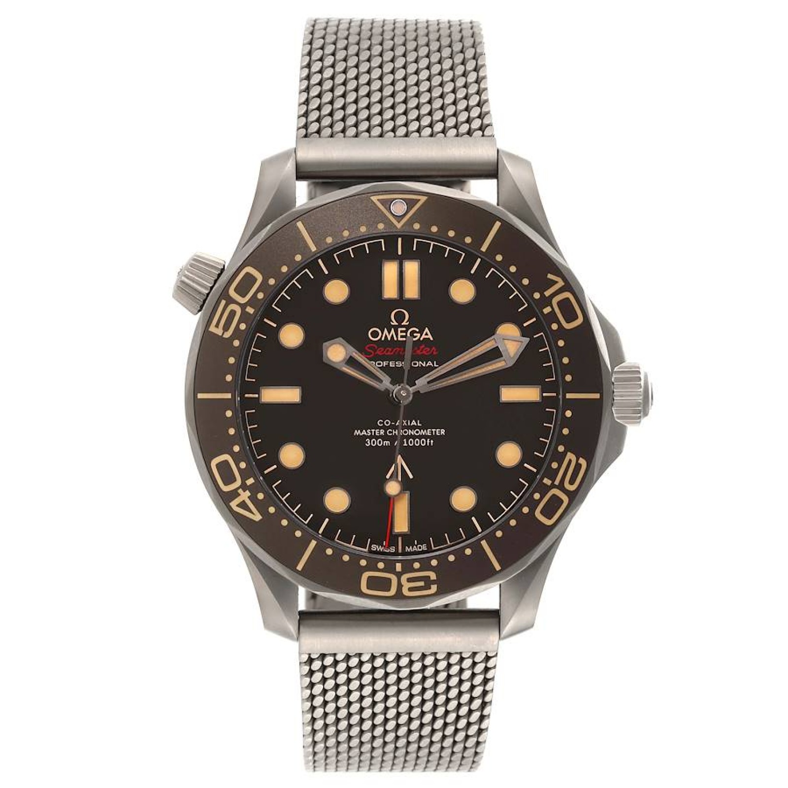 Omega Seamaster 007 Edition Titanium Mens Watch 210.92.42.20.01.001