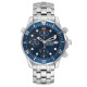 Omega Seamaster Blue Dial Chronograph Steel Mens Watch 2599.80.00