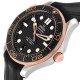 Omega Seamaster Diver Steel Rose Gold Mens Watch 210.22.42.20.01.002