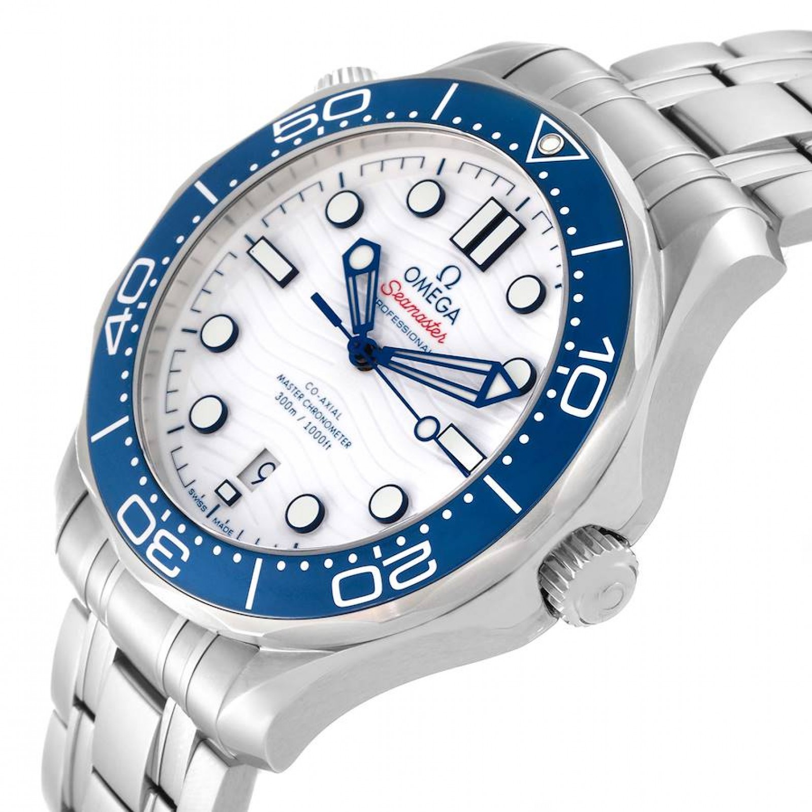 Omega Seamaster Tokyo 2020 Limited Edition Steel Mens Watch 522.30.42.20.04.001