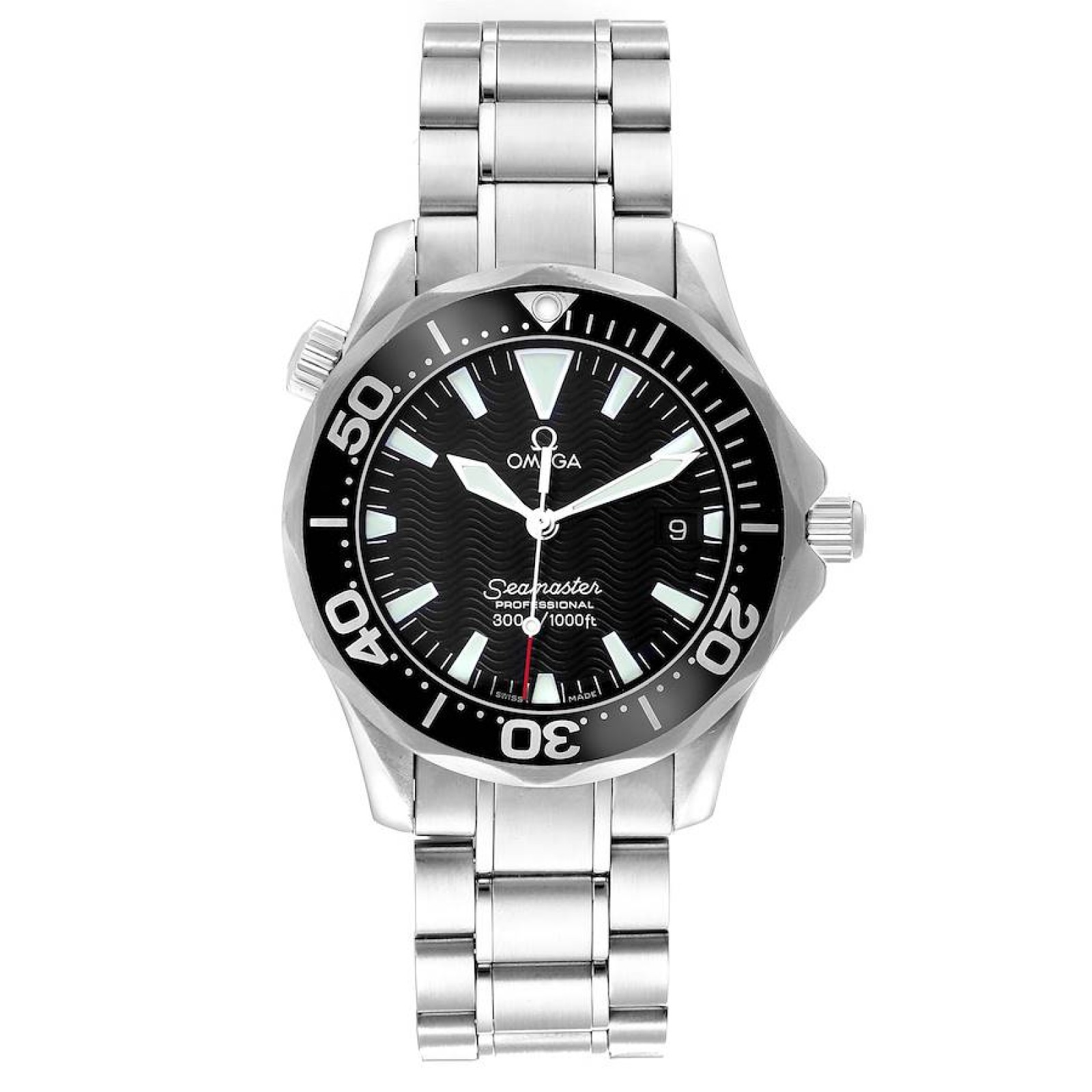 Omega Seamaster Diver Midsize Steel Mens Watch 2262.50.00