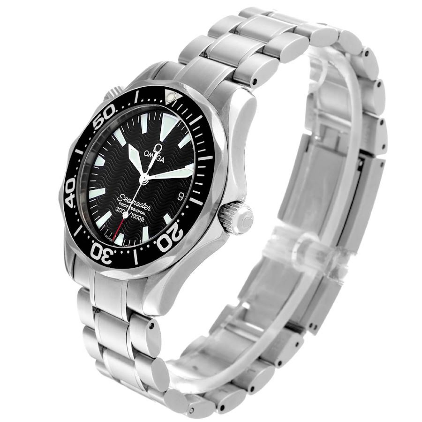 Omega Seamaster Diver Midsize Steel Mens Watch 2262.50.00