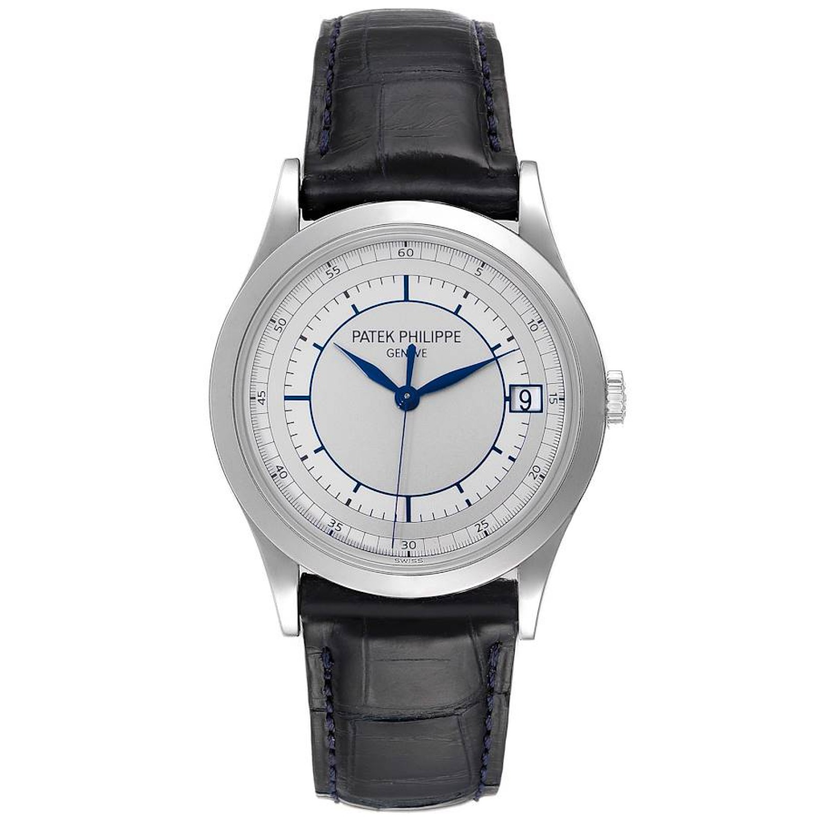 Patek Philippe Calatrava White Gold Automatic Mens Watch 5296