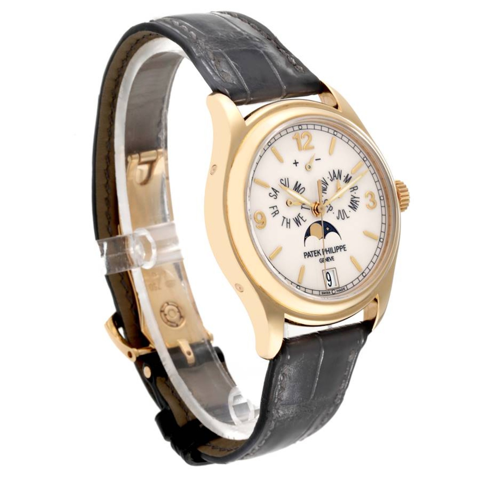 Patek Philippe Complications Annual Calendar Yellow Gold Mens Watch 5146J