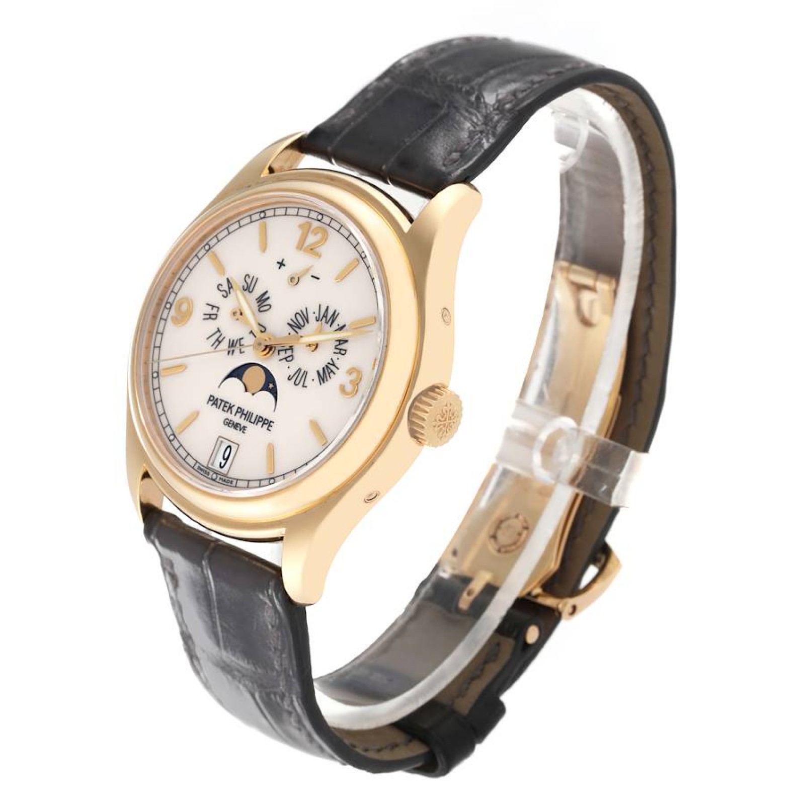 Patek Philippe Complications Annual Calendar Yellow Gold Mens Watch 5146J