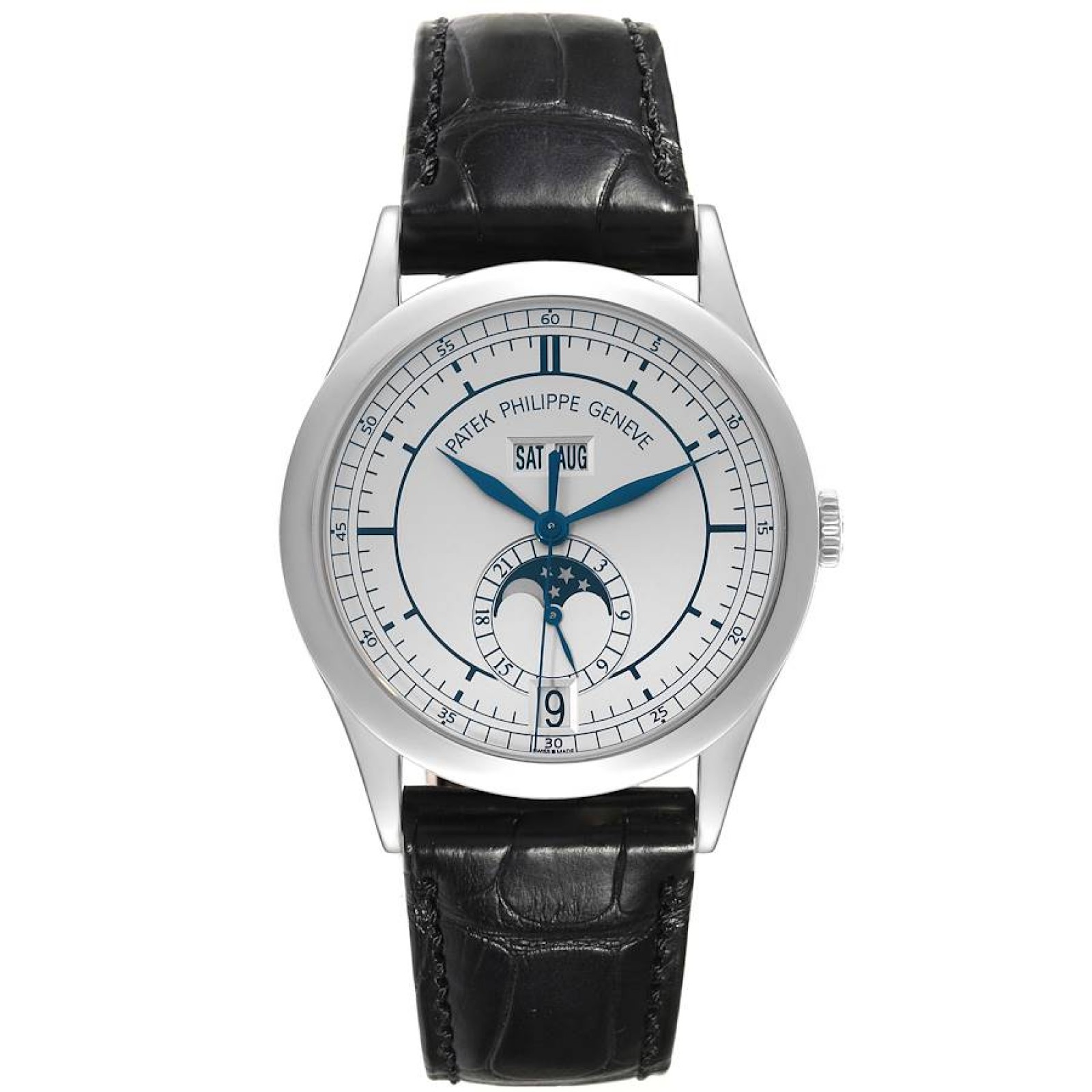 Patek Philippe Complications Annual Calendar White Gold Mens Watch 5396