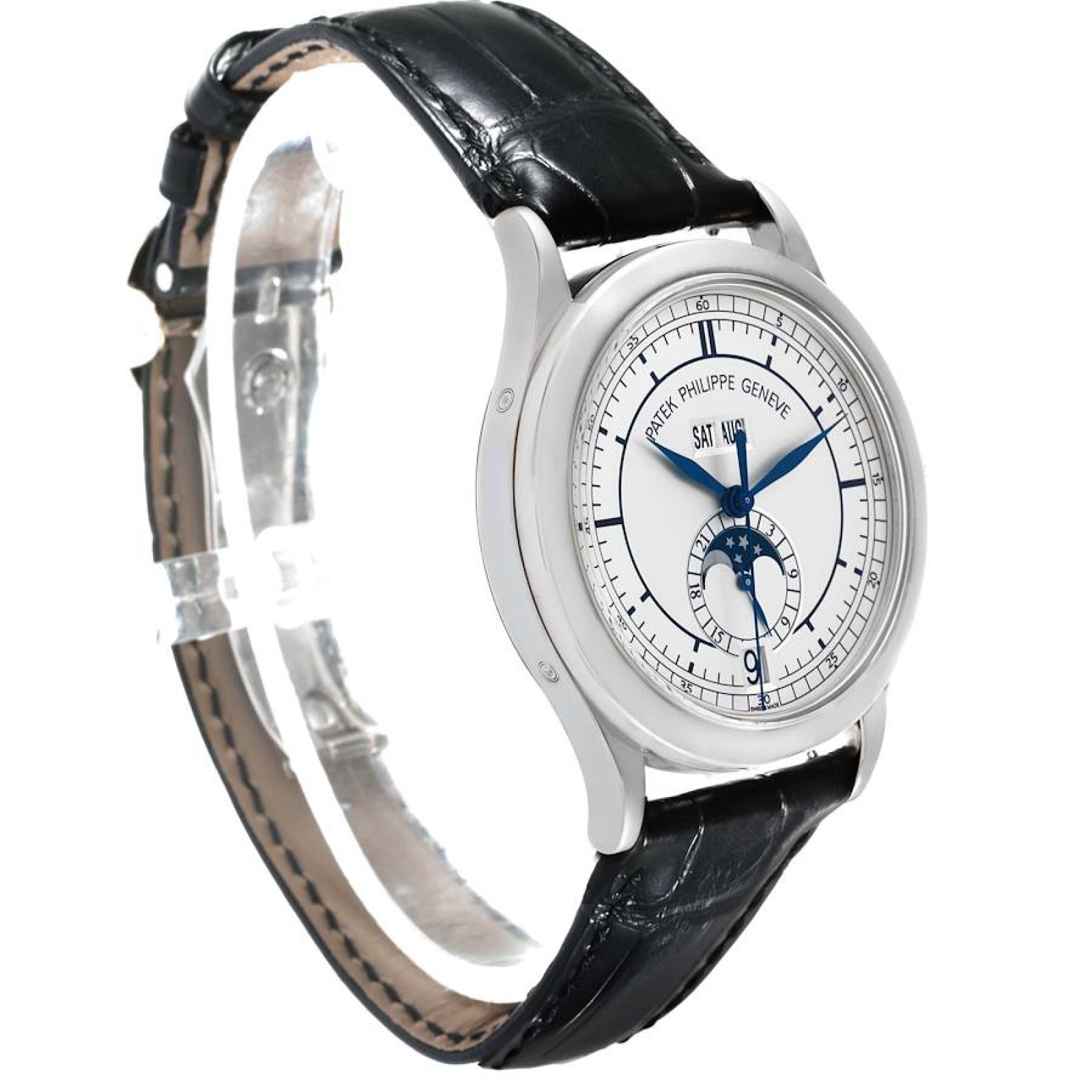 Patek Philippe Complications Annual Calendar White Gold Mens Watch 5396