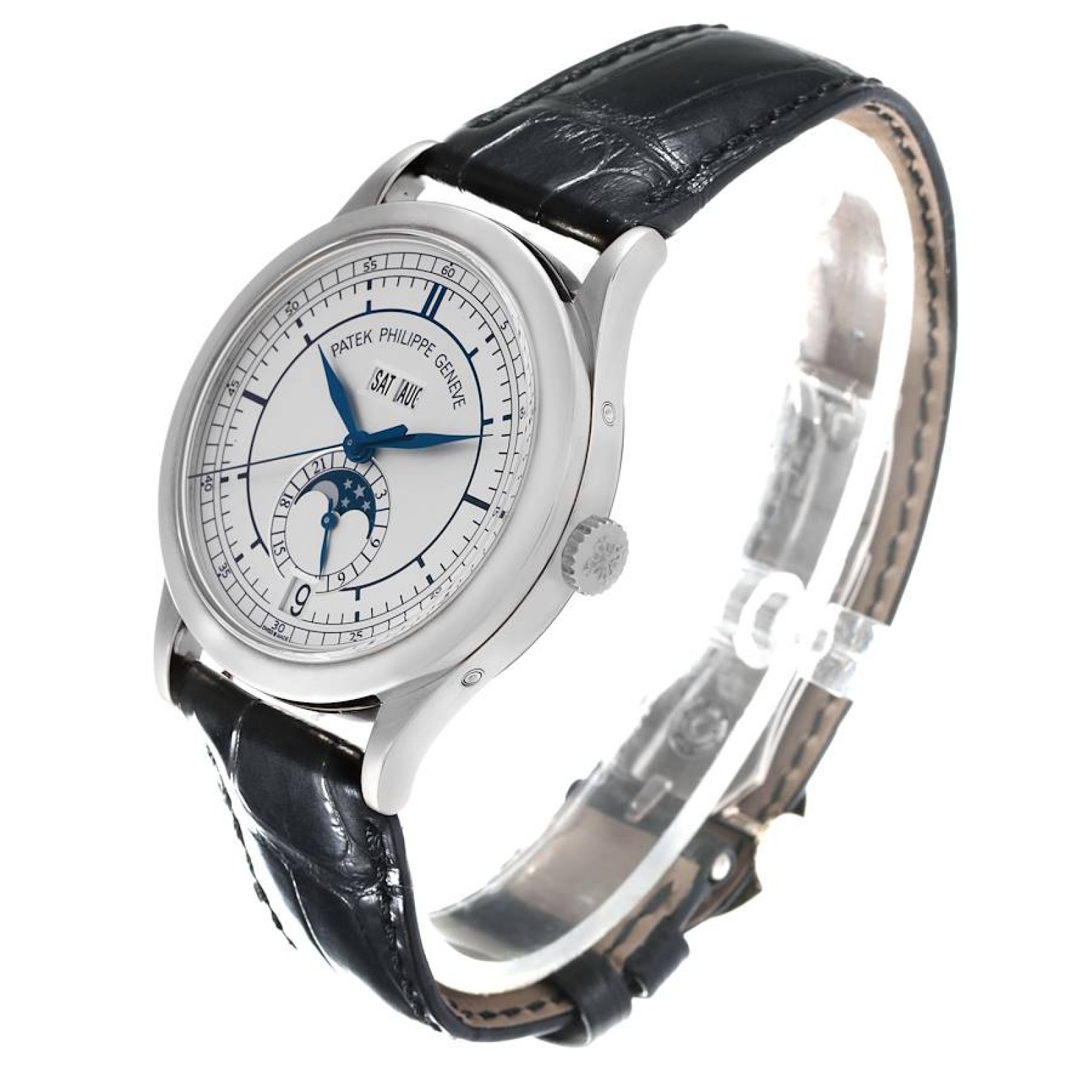 Patek Philippe Complications Annual Calendar White Gold Mens Watch 5396