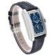 Patek Philippe Gondolo Day Date White Gold Blue Dial Mens Watch 5200 5200G