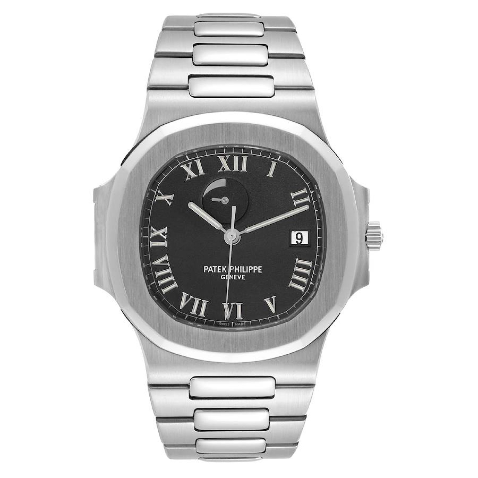 Patek Philippe Nautilus Power Reserve Steel Mens Watch 3710