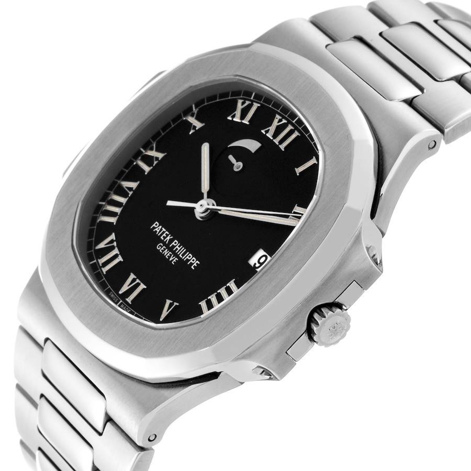 Patek Philippe Nautilus Power Reserve Steel Mens Watch 3710