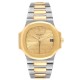 Patek Philippe Nautilus Steel Yellow Gold Champagne Dial Mens Watch 3800