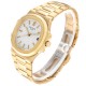 Patek Philippe Nautilus Yellow Gold White Dial Mens Watch 3800