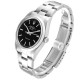 Rolex Air King Black Dial Smooth Bezel Steel Mens Watch 14000