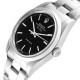 Rolex Air King Black Dial Smooth Bezel Steel Mens Watch 14000