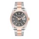 Rolex Datejust 36 Steel EveRose Gold Rhodium Dial Mens Watch 126201