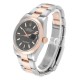 Rolex Datejust 36 Steel EveRose Gold Rhodium Dial Mens Watch 126201