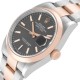 Rolex Datejust 36 Steel EveRose Gold Rhodium Dial Mens Watch 126201