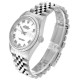 Rolex Datejust 36 White Roman Dial Steel Mens Watch 16220