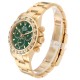 Rolex Daytona Yellow Gold Green Dial Mens Watch 116508