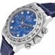 Rolex Daytona White Gold Sodalite Stone Diamond Mens Watch 116519