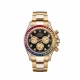 Rolex Daytona 18K Yellow Gold Rainbow Diamond 116598RBOW