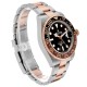 Rolex GMT Master II Root Beer Steel Rose Gold Mens Watch 126711