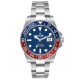 Rolex GMT Master II White Gold Pepsi Bezel Blue Dial Mens Watch 126719