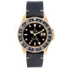 Rolex GMT Master II 18K Yellow Gold Black Dial Mens Watch 16718