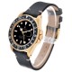 Rolex GMT Master II 18K Yellow Gold Black Dial Mens Watch 16718