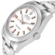 Rolex Milgauss White Dial Orange Markers Steel Mens Watch 116400