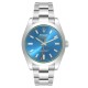 Rolex Milgauss Blue Dial Green Crystal Steel Mens Watch 116400GV