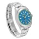 Rolex Milgauss Blue Dial Green Crystal Steel Mens Watch 116400GV