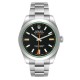 Rolex Milgauss Black Dial Green Crystal Steel Mens Watch 116400