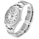 Rolex Oyster Perpetual 36 Steel White Gold Diamond Mens Watch 116034