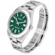 Rolex Oyster Perpetual 41mm Green Dial Steel Mens Watch 124300